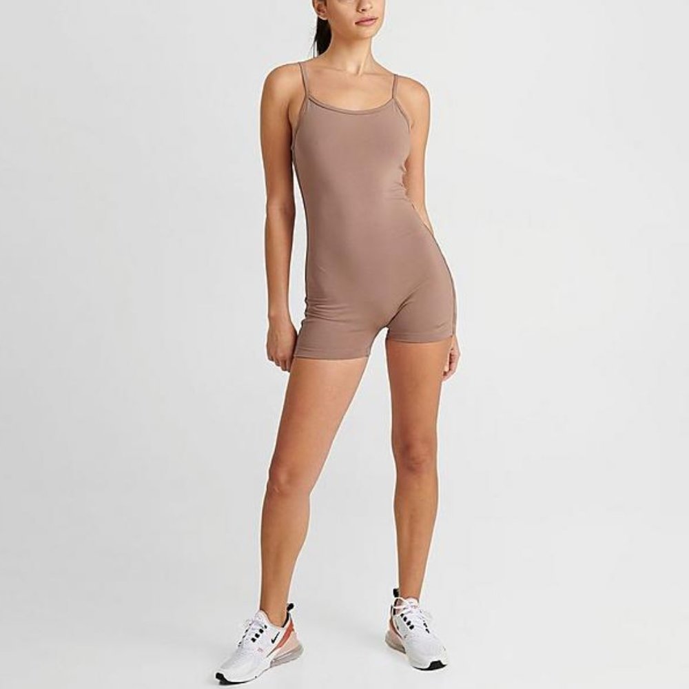 🏷️NWT Nike Sportswear Bodysuit In Desert Dust - Size Medium - Picture 3 of 15